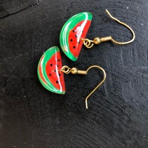 Earrings watermelons 8$